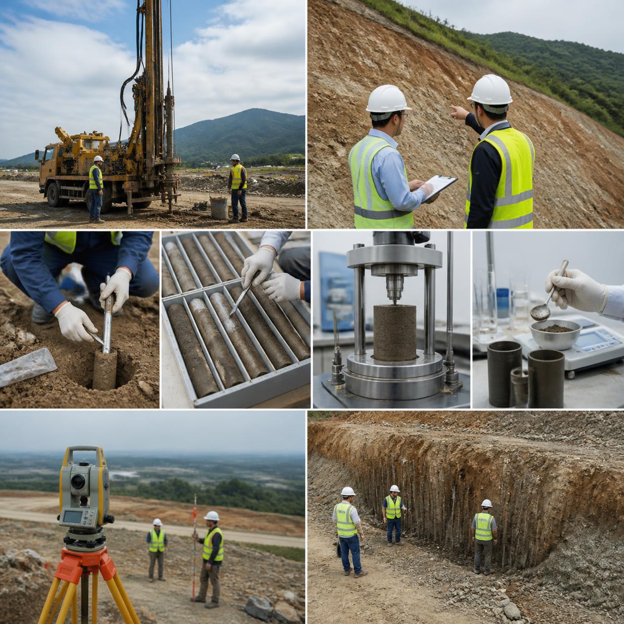 Geotechnical & Land Engineering drawing