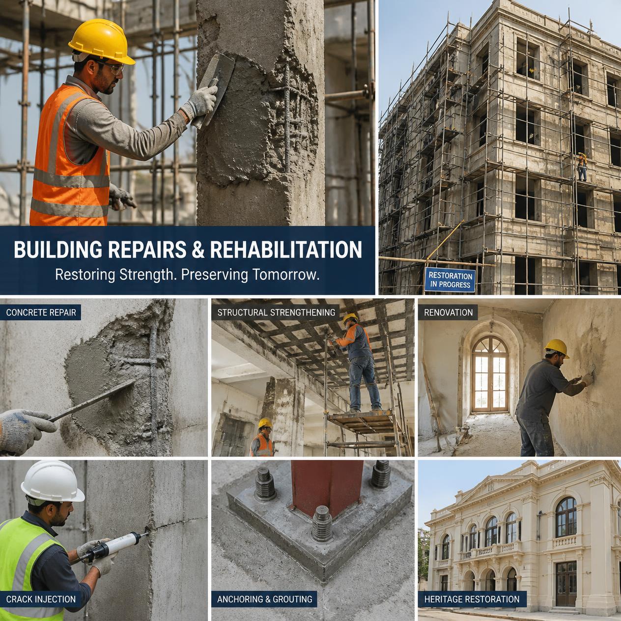 Repairs & Rehabilitation drawing